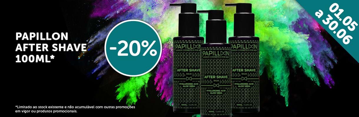 Campanha Papillon After Shave
