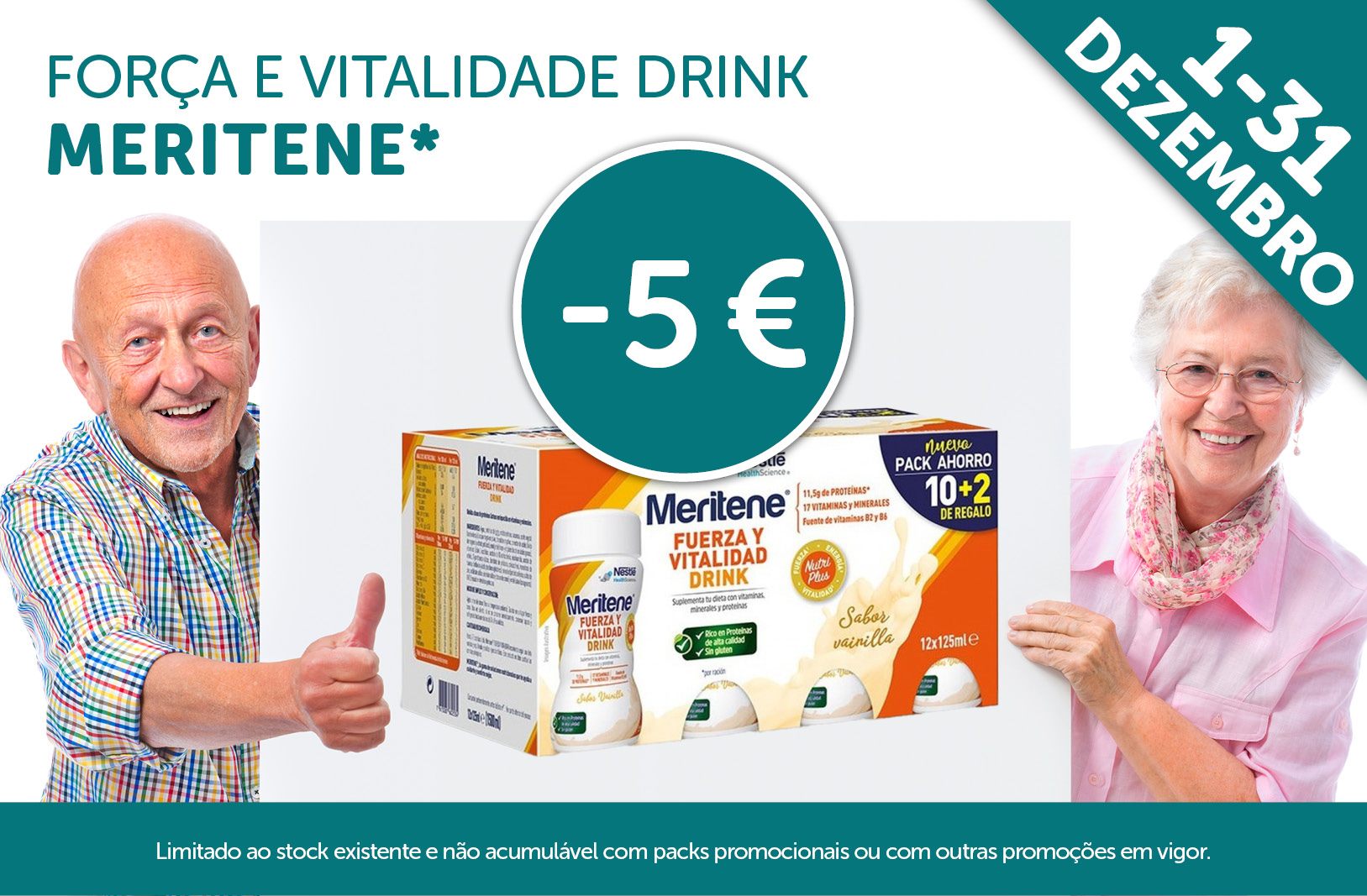 Campanha Meritene Força e Vitalidade Drink