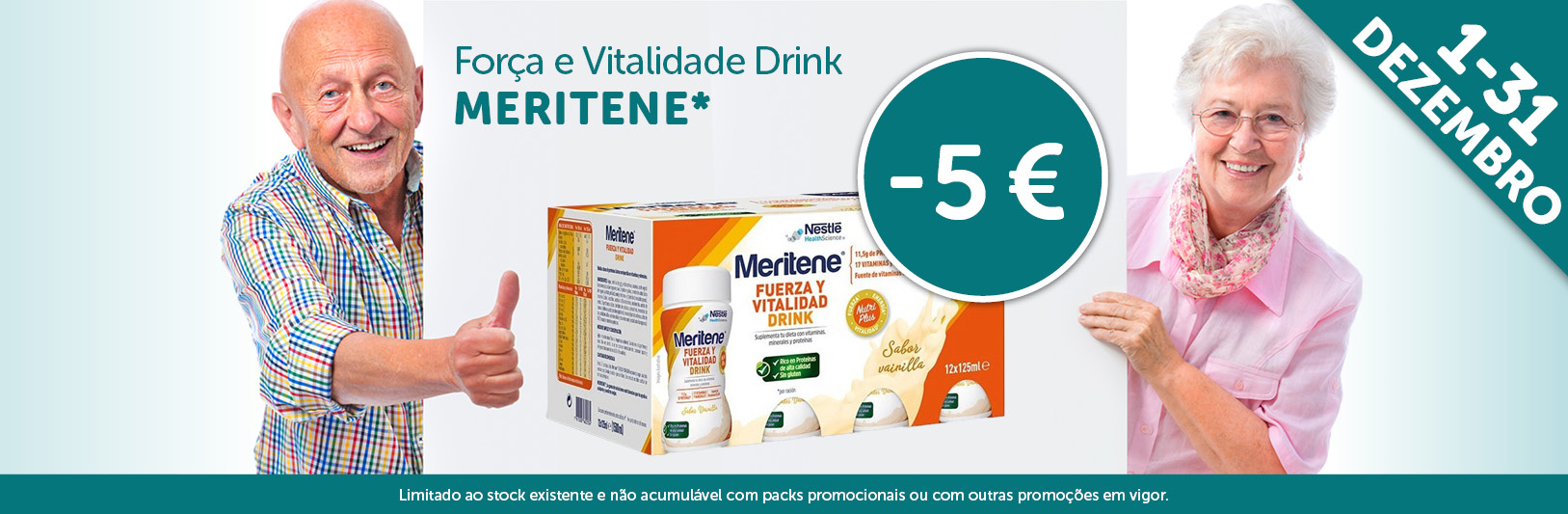 Campanha Meritene Força e Vitalidade Drink