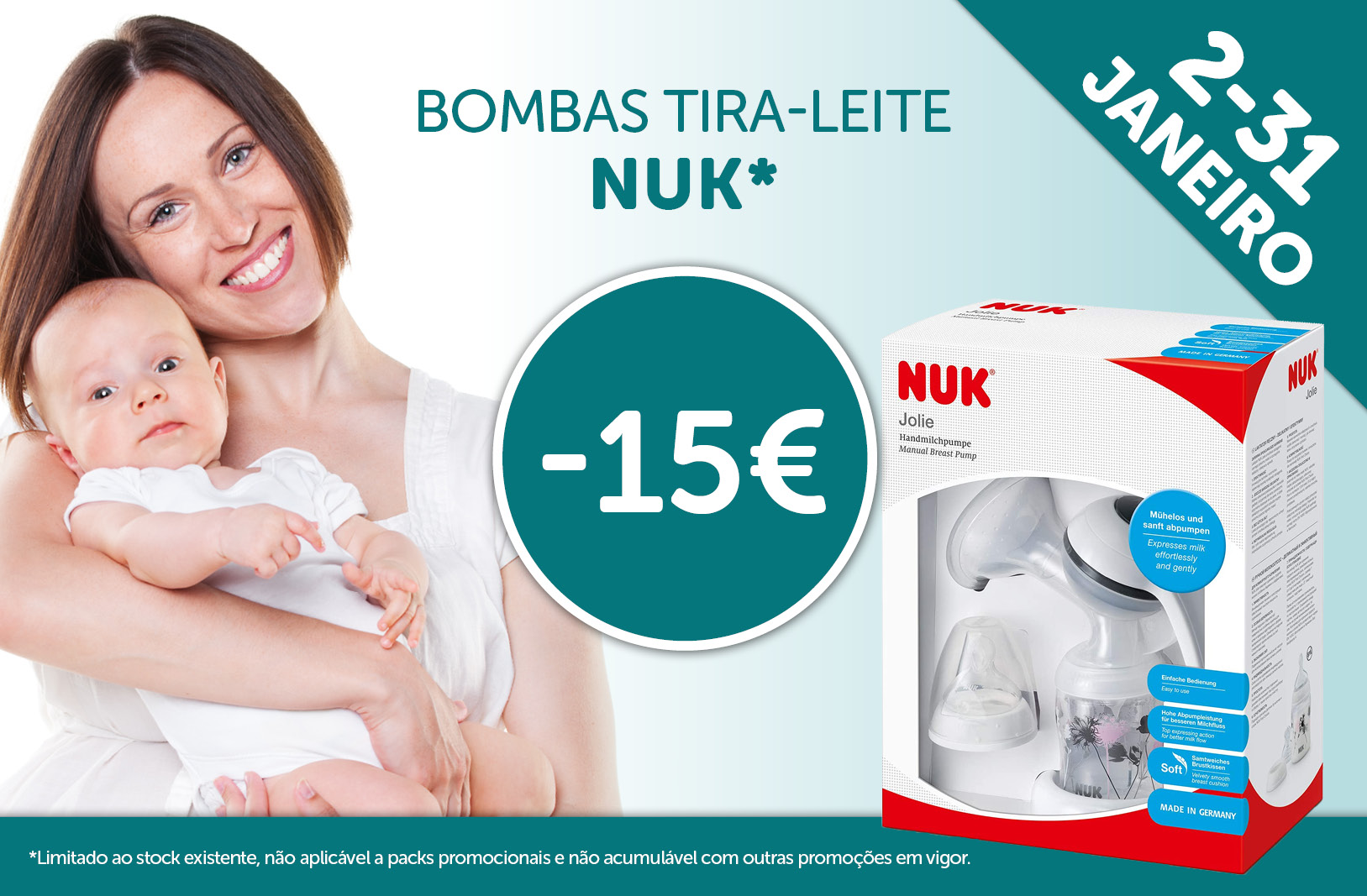Campanha NUK Bomba Tira-Leite