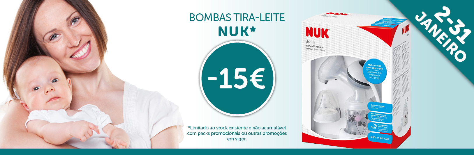 Campanha NUK Bomba Tira-Leite