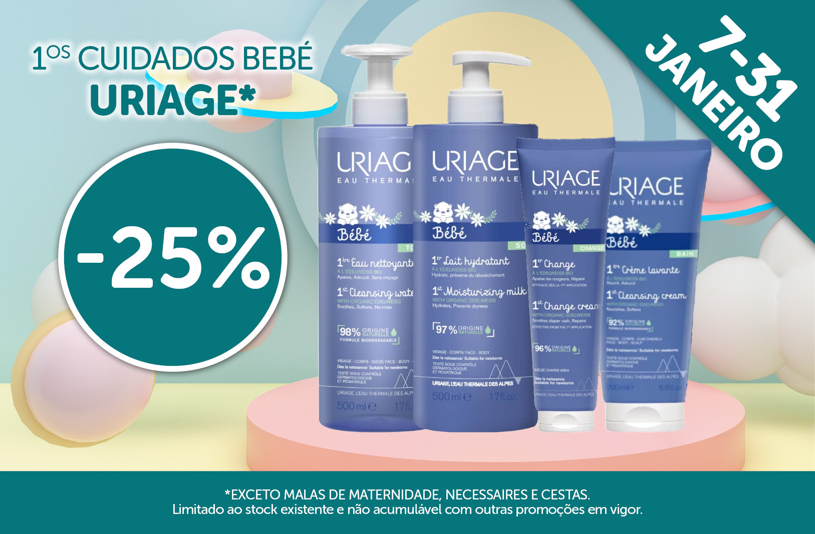 Promoção Uriage Bebé