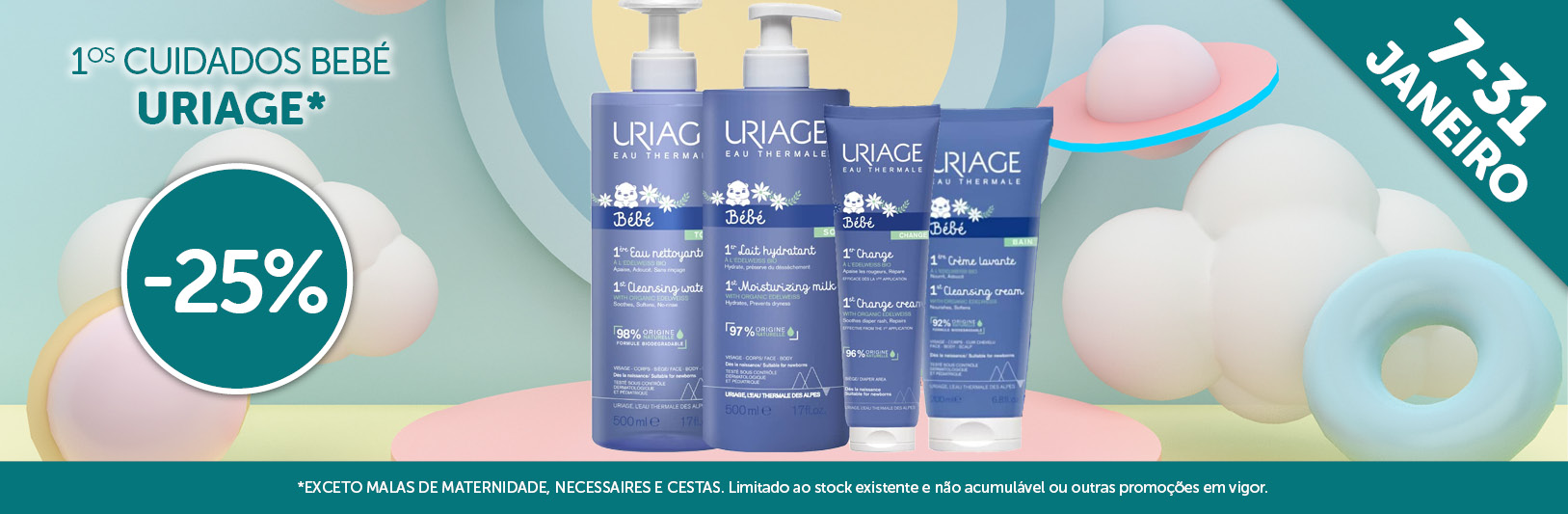 Promoção Uriage Bebé