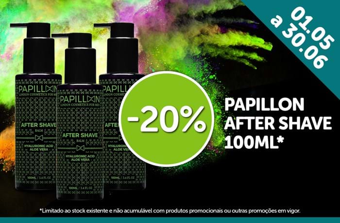 Campanha Papillon After Shave