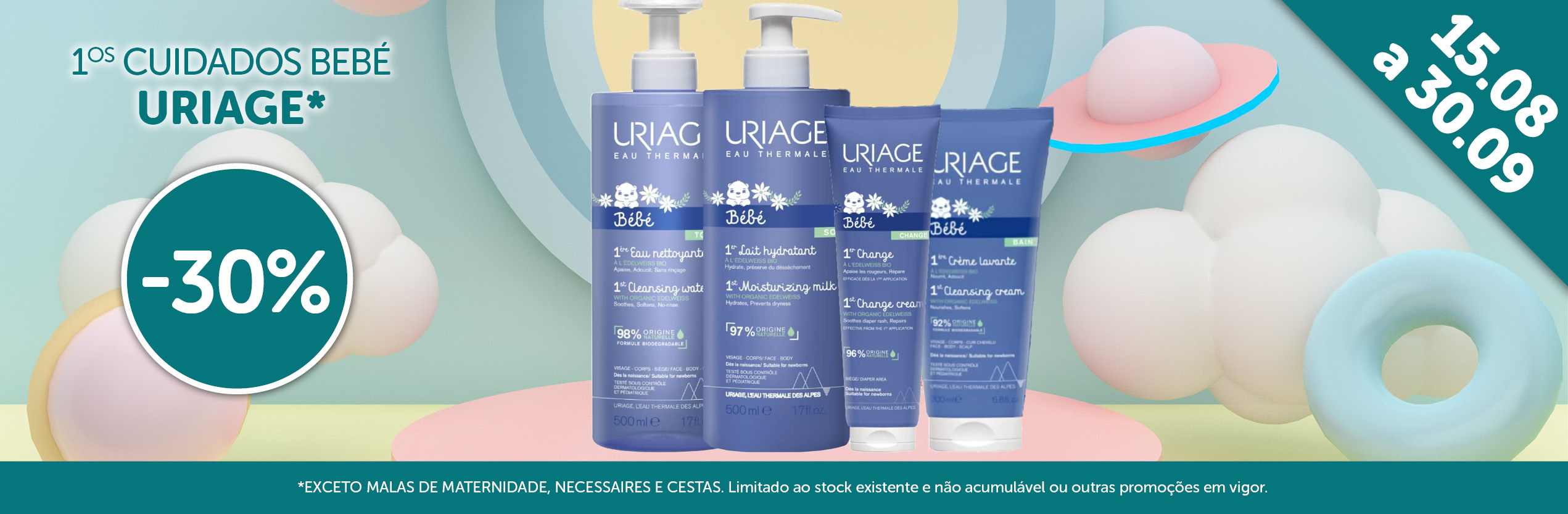 Campanha Gama Bebé Uriage