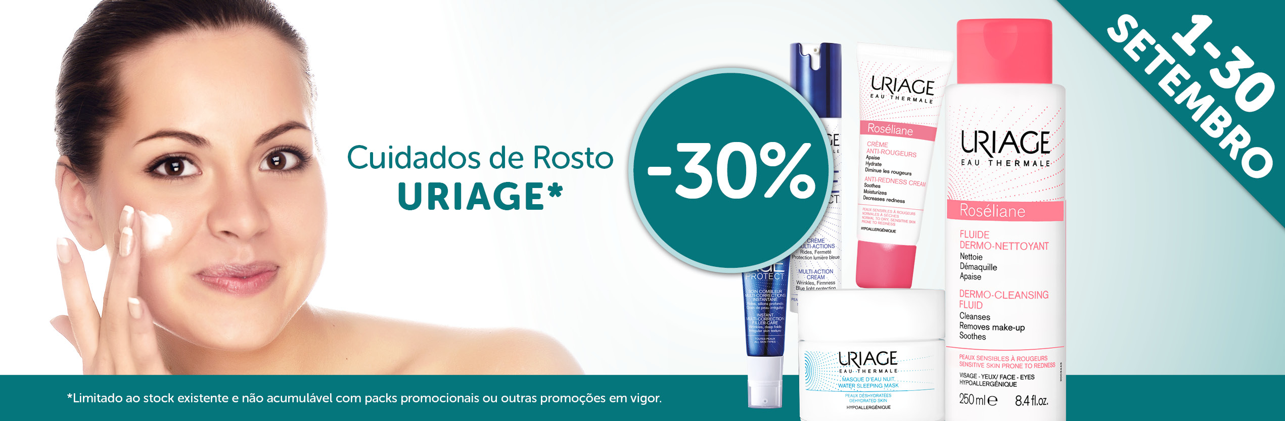 Campanha Gamas de Rosto Uriage