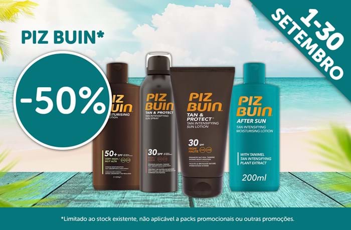 Campanha Solares Piz Buin