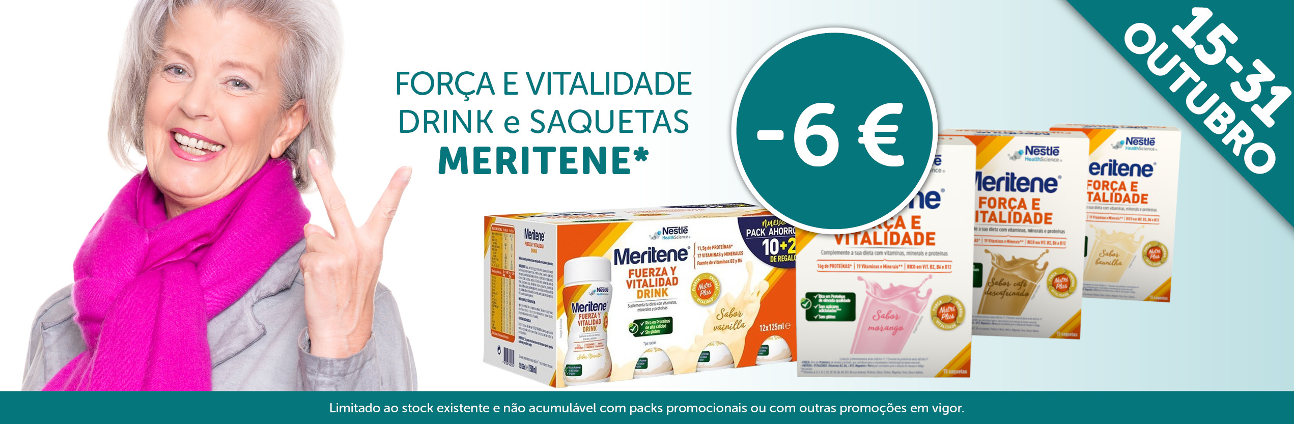 Campanha Meritene Força e Vitalidade